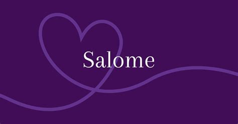 salome name herkunft